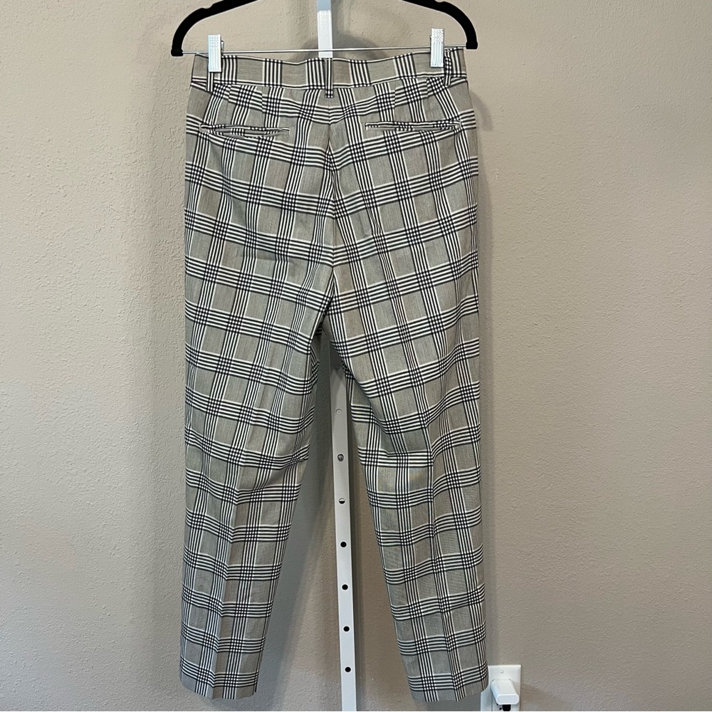 ASOS Men's Checkered Dress Pants - Black and White - Picture 4 of 4